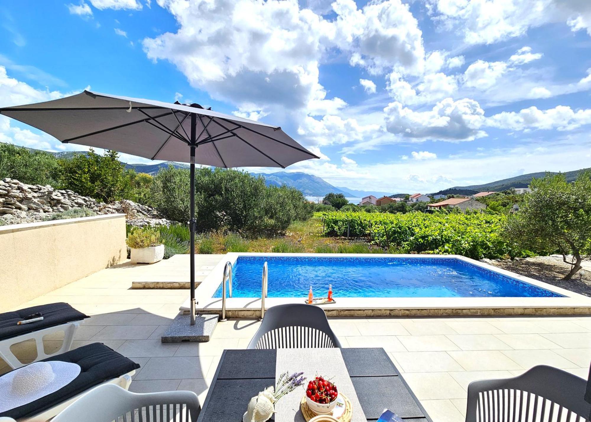 Villa Stone House In Vineyard Račišće Esterno foto